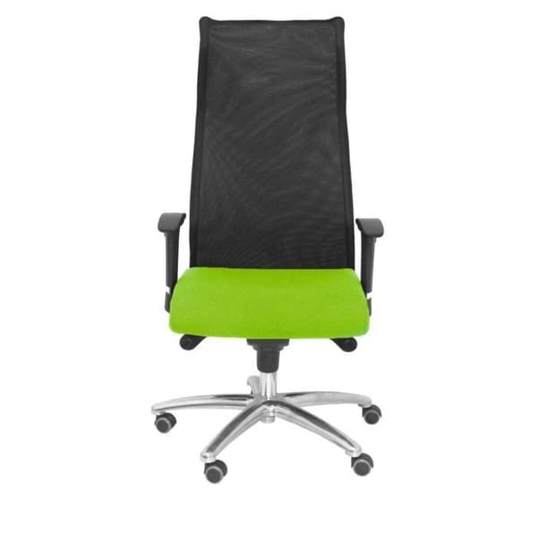 Sahúco XL ergonomisk chefsstol - PIQUERAS Y CRESPO - Grön - Imiterat läder - Upp till 160 kg