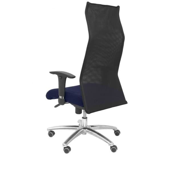 Sahúco XL ergonomisk chefsstol - PIQUERAS Y CRESPO - upp till 160 kg - marinblått BALI-tyg