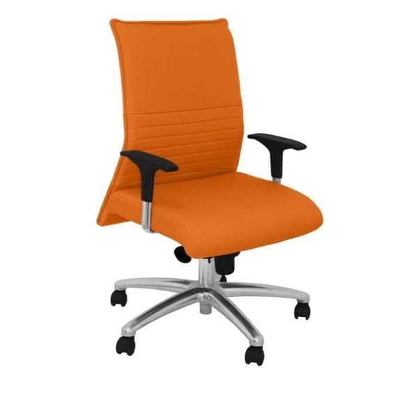 Konfidentiell ergonomisk stol för besökare med synkromekanism och justerbar höjd, speciellt för personer av