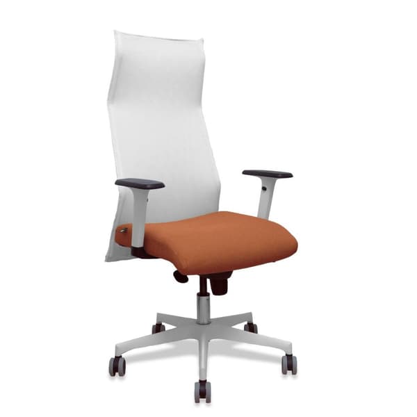 Kontorstol Piqueras y Crespo 54BR65G Hvit Brun