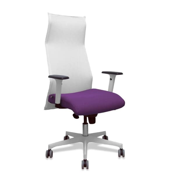 Toimistotuoli Piqueras y Crespo 54BR65G Valkoinen Purppura
