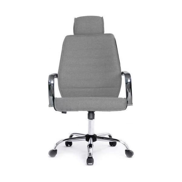 Utrusta kontorsstol Medium Back Grå Repositioner, Legerat stål, Standard