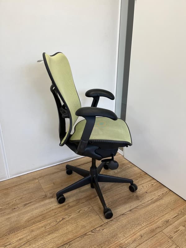 Herman Miller Mirra Lime Yellow Butterfly