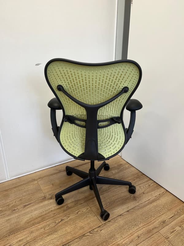 Herman Miller Mirra Lime Yellow Butterfly