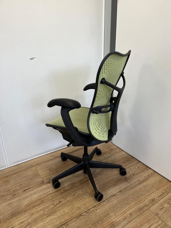 Herman Miller Mirra Lime Yellow Butterfly
