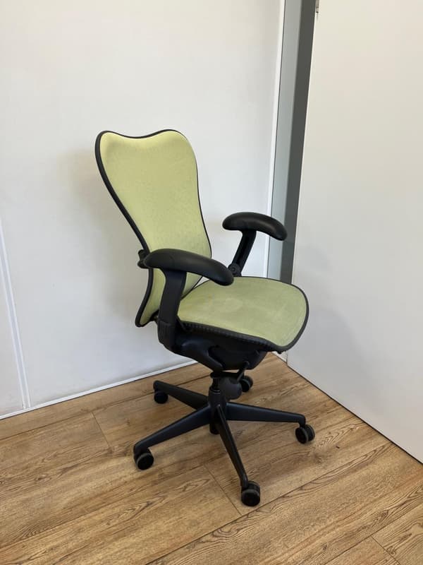 Herman Miller Mirra Lime Yellow Butterfly