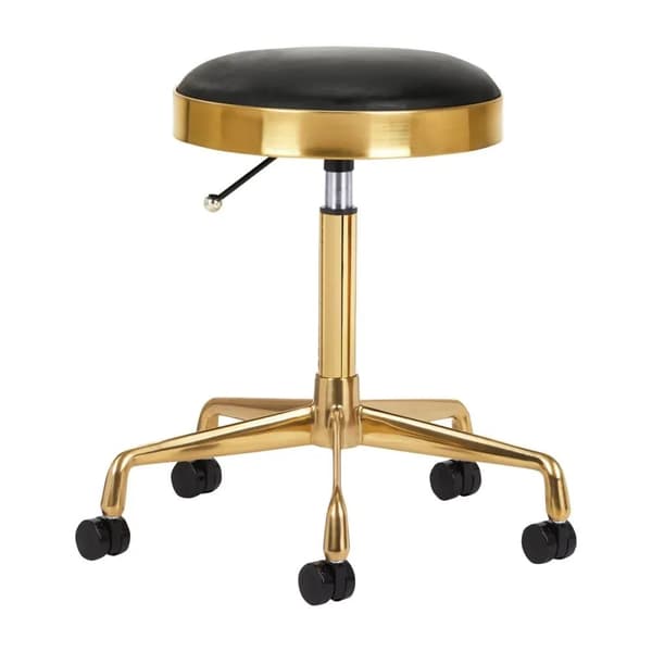 Activeshop KOSMETISK STOOL H7 GULL SVART