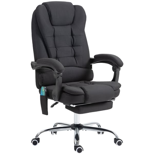 Rootz Ergonomic Office Chair - Desk Stol - Massage Fåtölj - Full Recta & Heat - 65W X 138D X 98-104H CM