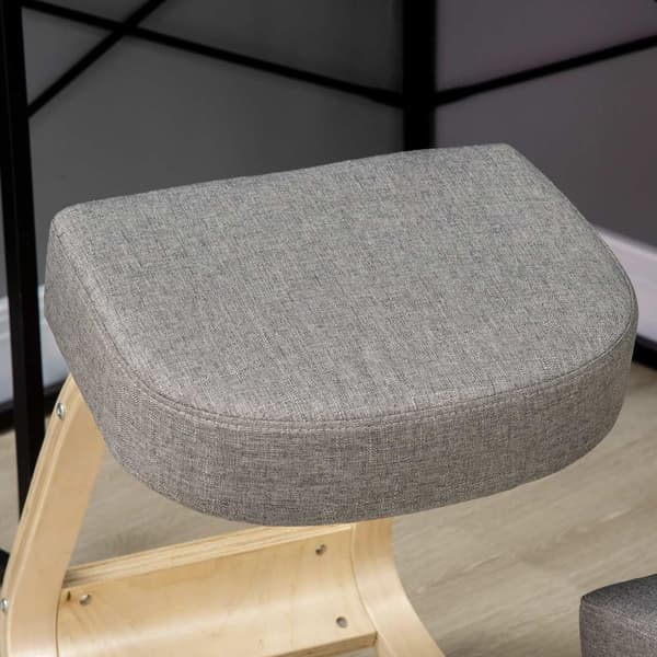 Rootz ergonomisk knælende sæde - knæstole - komfort rockende pude - reducerer rygsmerter - 51 cm x 69 cm x 58 cm