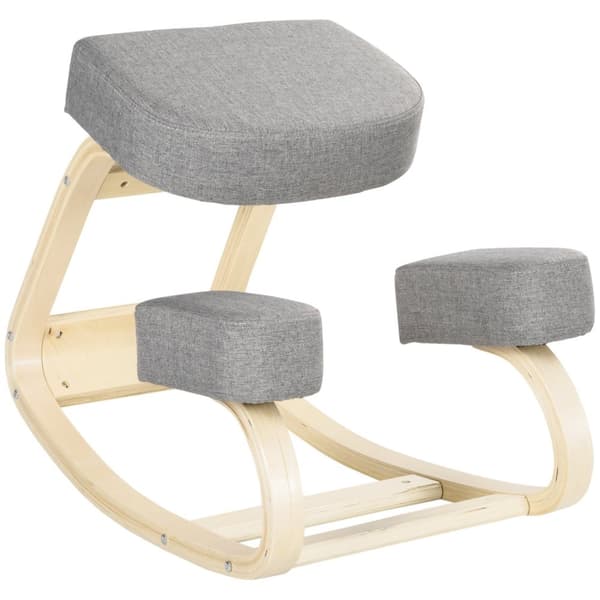 Rootz ergonomisk knælende sæde - knæstole - komfort rockende pude - reducerer rygsmerter - 51 cm x 69 cm x 58 cm
