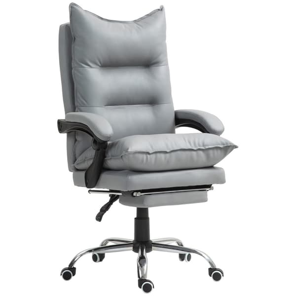 Rootz ergonomisk kontorstol - skrivebordstol - drejestol - maksimal komfort - 66L x 72W x 122-130H cm