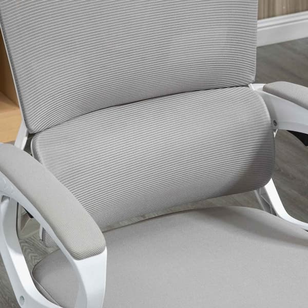 Rootz Ergonomic Office -tuoli - toimeenpaneva puheenjohtaja - johtaja - Lannerangan tuki - 66W x 58D X 110-118H CM - Harmaa
