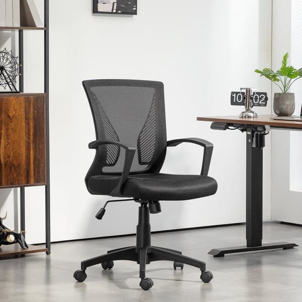 Rootz Ergonomic Office -tuoli - Mesh -työpöytä - Säädettävä toimistoistuin - Mukavuus ja kestävyys - 62 cm x 60 cm x 92-102 cm
