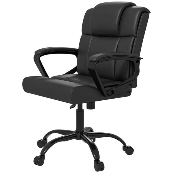 Rootz Ergonomic Office -tuoli - kääntyvä tuoli - Säädettävä työpöytä - Mukavat istuimet - 61 cm x 63cm x 92-102 cm