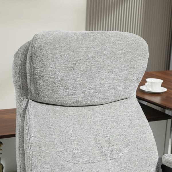 Rootz Ergonomic Office -tuoli - Pöytätuoli - Kääntötuoli - Korkeus säädettävä mukavuus - 66cm x 77cm x 106,5-115,5 cm - harmaa