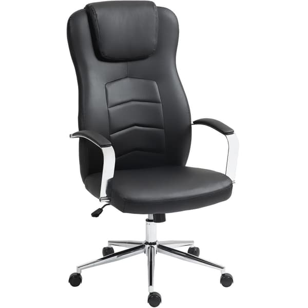 Rootz Office Chair - Desk -stol - PC -stol - Højdejusterbar komfort - 64 cm x 78 cm x 118-126cm