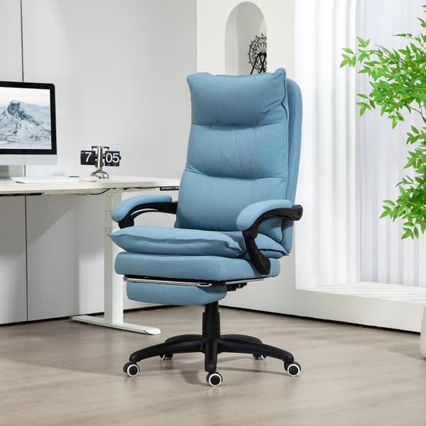 Rootz Massage Kontorstol - Skrivebrød - Ergonomisk drejestol - Massagefunktion - 70 cm x 62 cm x 120-130 cm