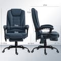 Miniatyrbild 3 av 11: Rootz Massage Office Ordförande - Ergonomisk ordförande - Reclining Office Chair - 7 Vibrationspunkter - 67L X 67W X 111-121H CM - Upp till 120 kg