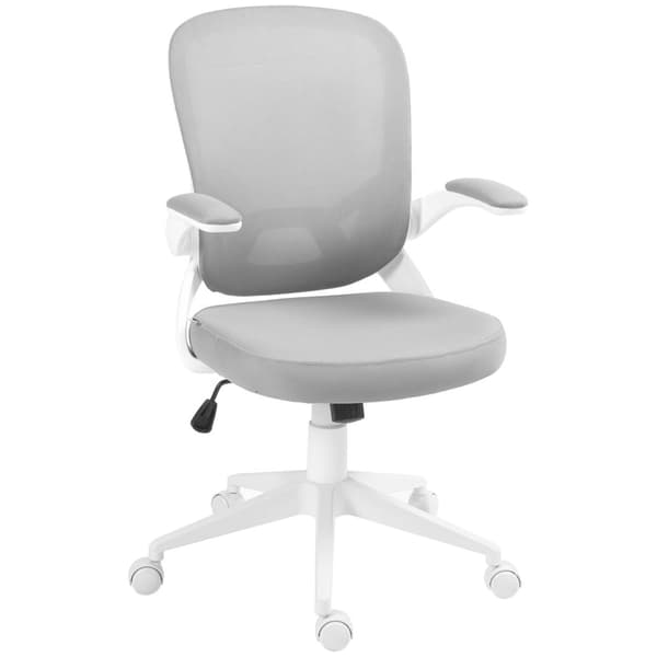 Rootz Office Chair - Ergonomic Desk Stol - Justerbar drejestol - Foam -komfort med høj densitet - 59L x 58W x 96-106H cm