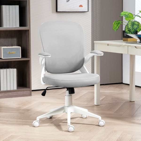 Rootz Office Chair - Ergonomic Desk Stol - Justerbar drejestol - Foam -komfort med høj densitet - 59L x 58W x 96-106H cm