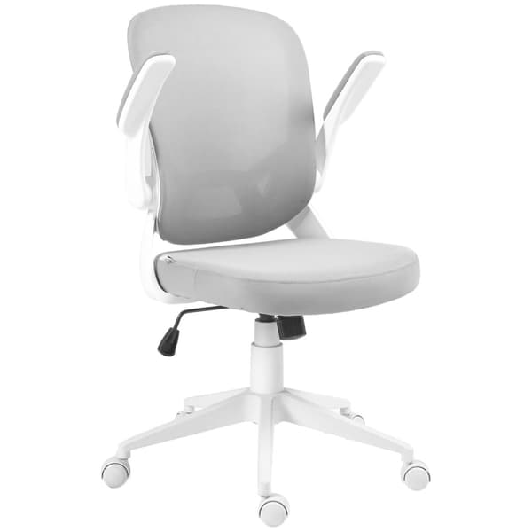 Rootz Office Chair - Ergonomic Desk Stol - Justerbar drejestol - Foam -komfort med høj densitet - 59L x 58W x 96-106H cm