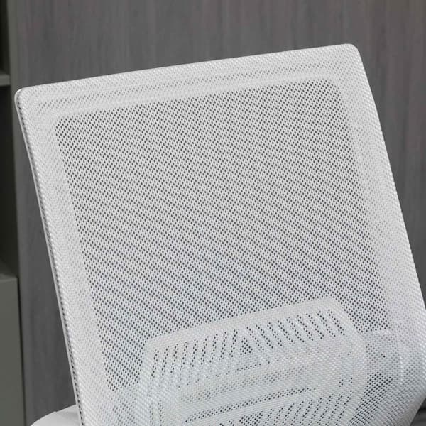 Rootzin toimistotuoli - Ergonominen työpöytätuoli - kääntyvä työtuoli - hengittävä verkko - 64L x 59W x 104-124H CM - Säädettävä 360 ° liikkuvuus