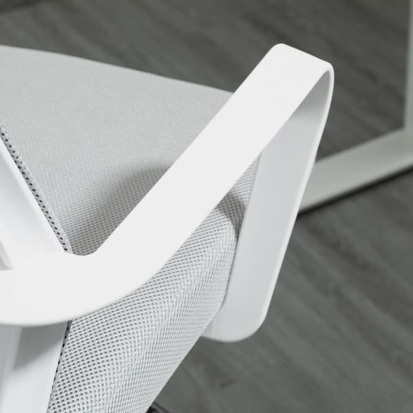 Rootzin toimistotuoli - Ergonominen työpöytätuoli - kääntyvä työtuoli - hengittävä verkko - 64L x 59W x 104-124H CM - Säädettävä 360 ° liikkuvuus