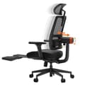 Miniatyrbild 1 av 4: NEWTRAL MagicH-BP ergonomisk stol med fotstöd, automatiskt efterföljande ryggstöd, adaptivt nedre ryggstöd