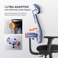 Miniatyrbild 3 av 4: NEWTRAL MAGICH002 Ergonomisk stol - Auto-Following Ryggstöd - Adaptivt nedre ryggstöd - 4D lutande armstöd