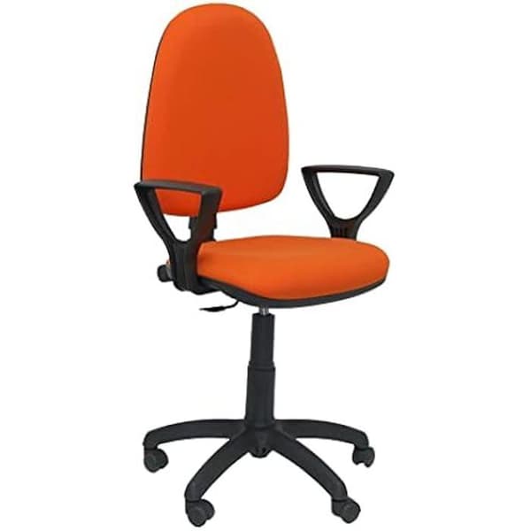Stol - PIQUERAS Y CRESPO - Ayna Bali - Mörk orange - Ergonomisk - Med armstöd