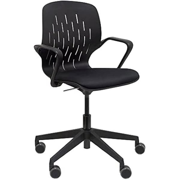 Kontorsstol - PIQUERAS Y CRESPO - to-Sync - Ergonomisk - Svart - Perforerad PYC