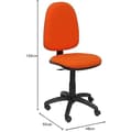 Miniatyrbild 2 av 2: Kontorsstol - PIQUERAS Y CRESPO - 04CPBALI305 - Ergonomisk - Orange - Justerbar i höjdled