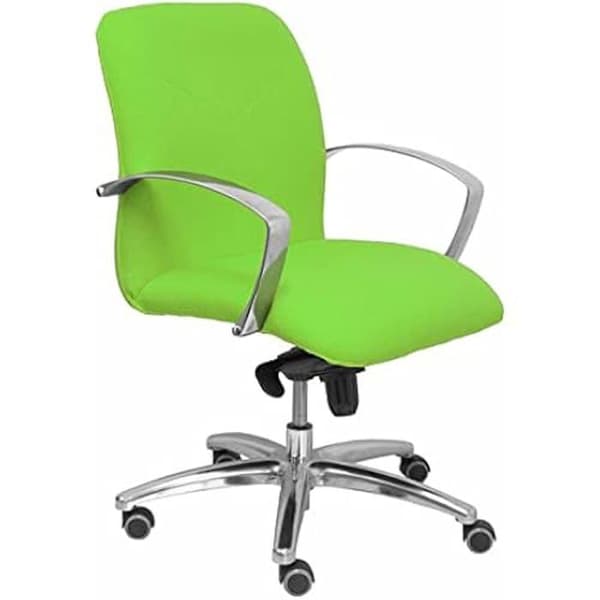 Receptionsfåtölj - PIQUERAS Y CRESPO - Caudete - Ergonomisk - Justerbar i höjdled - Pistachio BALI-tyg