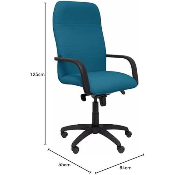 Kontorsfåtölj - PIQUERAS Y CRESPO - Bali Modell - Bensingrön - Nylon - 1 sits