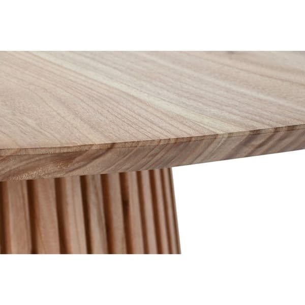 Spisebord Home ESPRIT Natur Cedertræ 150 x 150 x 75 cm
