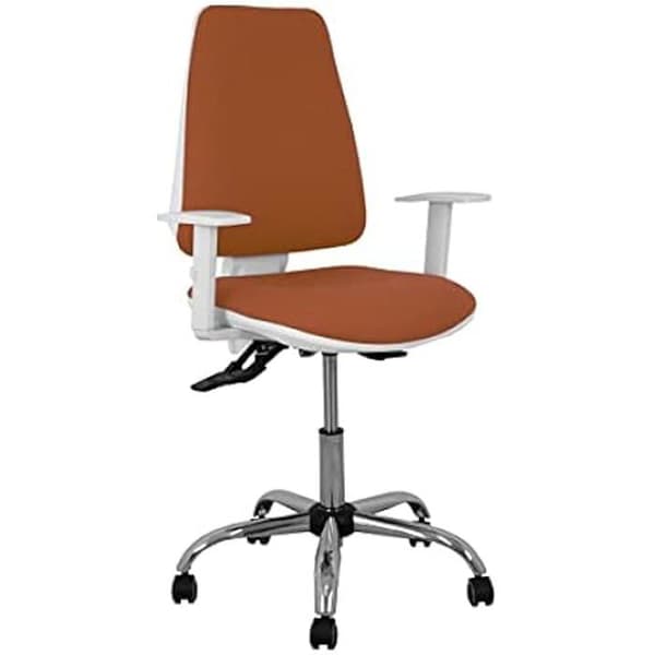 Kontorsstol - PIQUERAS Y CRESPO - Elche 3B5CRRP - Brun - Justerbar i höjdled - 1 sits