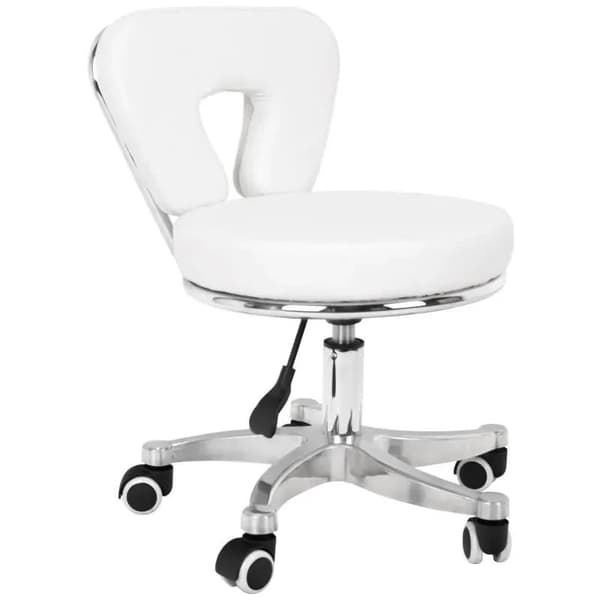 Activeshop KOSMETISK PEDICURE STOOL 9266 HVIT