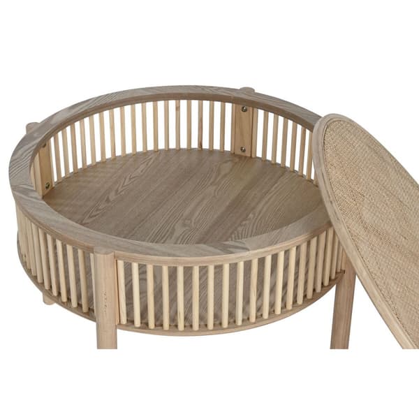 Sofabord Home ESPRIT Natur Gran 75 x 75 x 49 cm