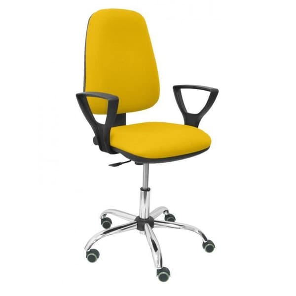Modell 17CPBALI100BGOLF Ergonomisk kontorsstol med permanent kontaktmekanism och justerbar i höjdled Sits och ryggstöd
