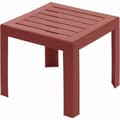 Miniatyrbillede 1 af 2: Sofabord Grosfillex Miami Rød 40 x 40 x 41 cm