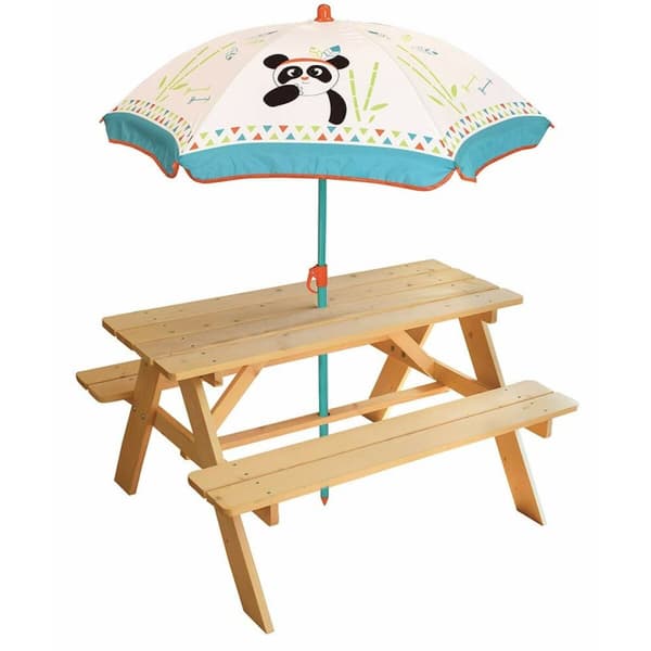 Piknikpöytä Fun House Valkoinen