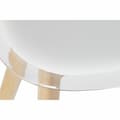 Miniatyrbild 5 av 6: BEGAGNAD Matsalsstol DKD Home Decor Vit Trä Polykarbonater (Renoverade A)