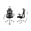 Miniatyrbild 2 av 4: Kontorsstol - MARK ADLER - Expert 4.9 - Ergonomisk - Ländryggsstöd - HD Mesh Tyg