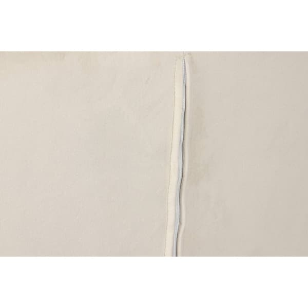 Lænestol DKD Home Decor Flødefarvet Gylden Metal 74 x 74 x 90 cm