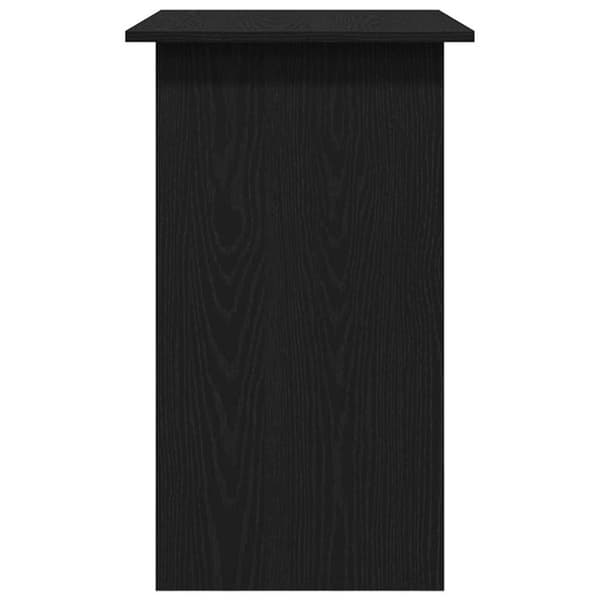 vidaXL Skrivbord svart ek 80x45x74 cm konstruerat trä