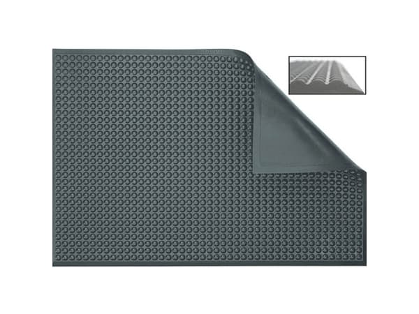 Industrimatta Komplett Bubbla ESD 15 mm 0,6x1,35 m Färg: Svart