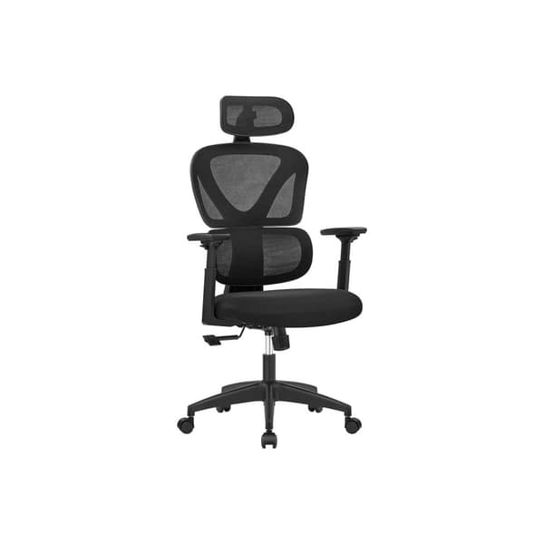 Kontorsstol, SONGMICS OBN064B01, Svart