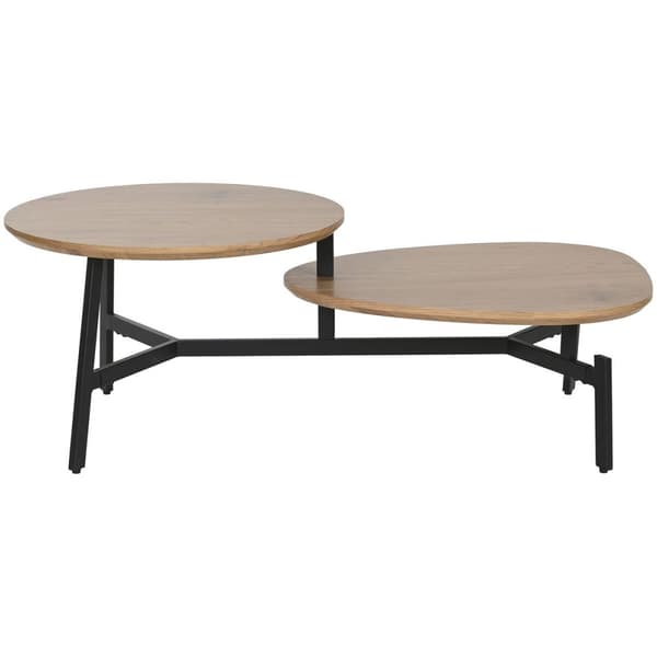 Soffbord Home ESPRIT Svart Naturell 115 x 60 x 40,5 cm
