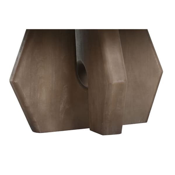 Senterbord Home ESPRIT Brun Beige 91 x 91 x 40 cm