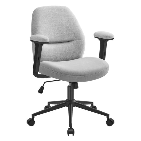 Toimistotuoli, SONGMICS HOME, 66 x 66 x (86,5-94,5) cm, Turtlenharmaa.